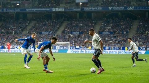 Las mejores im�genes del Real Oviedo ante el Real Madrid