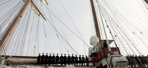 El �Elcano� estuvo en Ferrol el pasado mes de febrero con varias jornadas de puertas abiertas.