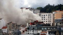 Incendio en Vigo