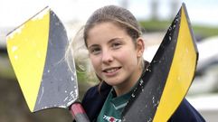 Carmela Barro, oro en el Gallego juvenil de skiff