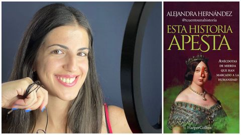 Ale Hernández es historiadora y autora de la exitosa cuenta #tcuentounahistoria