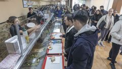 Imagen del comedor de la Facultade de Matem�ticas, una de las que m�s clientes tiene de toda la USC