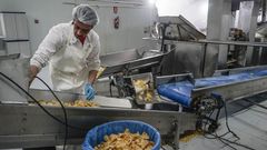 Las primeras patatas fritas de bolsa con sello gallego conquistan Alemania