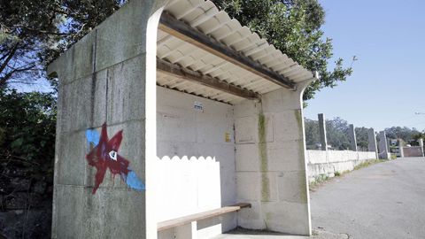 Marquesina de piedra en Vilanova