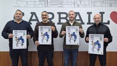 Presentaci�n en Carballo de las Xornadas de Nadal del Judo Club Berganti�os, en colaboraci�n con el Concello y con el apoyo de la federaci�n gallega