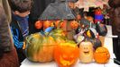 La exposicin de calabazas del Saman de Cedeira, en una imagen de archivo.