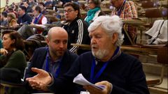 Beiras y Villares en el ultimo plenario de En Marea