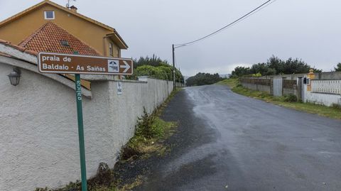 A PEDRA DO SAL. Imagen de ayer de una parte del �mbito incluido en el plan especial de A Pedra do Sal, que afecta a m�s de 330.000 metros cuadrados que pertenecen a la parroquia de Lema.
