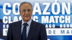 Florentino Pérez, presidente del Real Madrid, es el principal impulsor de la Superliga.
