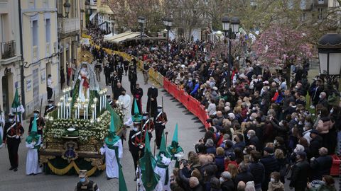 Procesin de la Virgen de la Esperanza, organizada por la Insigne Cofrada de la Virgen de la Esperanza. 