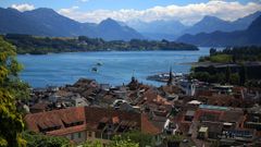 El lago Lucerna en una imagen de archivo.