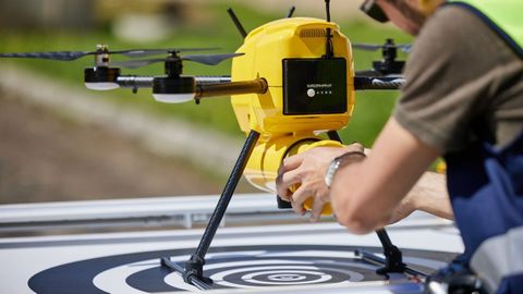 Uno de los drones del Instituto Tecnol�gico de Galicia