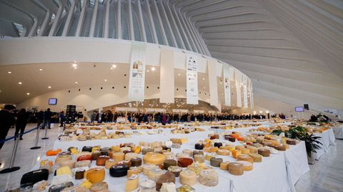 Los 4.000 quesos del World Cheese Festival celebrado en Oviedo