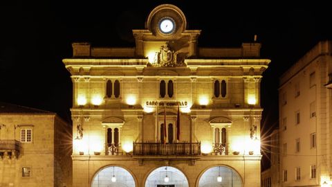 Fachada del Concello de Ourense