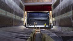 Obras de mejora del Teatro Principal de Ourense