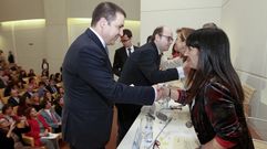 Carlos Cigarr�n, de Sondaxe, recibe la acreditaci�n