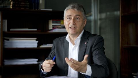 El rector de la UDC, Ricardo Cao