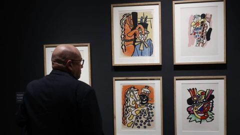 Exposicin de Fernand Lger en la Fundacin Luis Seoane.