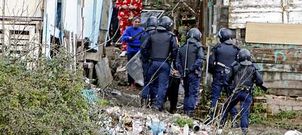 La �ltima redada de la Polic�a Nacional en el asentamiento marginal se produjo el 18 de marzo y fueron arrestadas cinco personas.