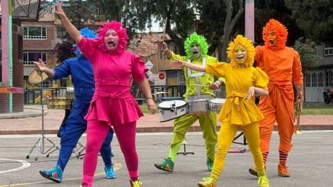 Siete personajes unicolores protagonizan �Acrocircus�