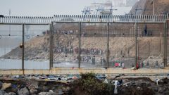 Frontera de Ceuta.