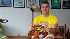 David Fern�ndez, presidente de Esteirana de Carrilanas