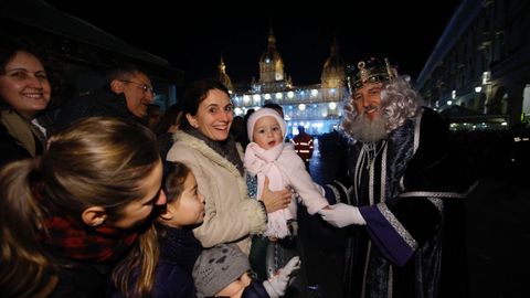 Los Reyes Magos, en A Coru�a