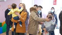 La conselleira de Pol�tica Social y el conselleiro do Medio Rural visitaron una casa nido de Monterrei