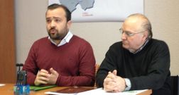 Cu��a y Conde en enero, al presentar el c�digo �tico de CxG en Lal�n.