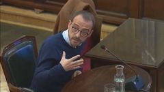 Jaume Mestre, en su comparecencia ante el tribunal del 1-0