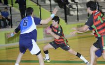 Jugada en un Lalinense-Bueu de la pasada temporada. 