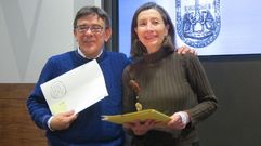 La concejala de educaci�n, Mercedes Gonz�lez, junto a Roberto S�nchez Ramos �Rivi�.La concejala de educaci�n, Mercedes Gonz�lez, junto a Roberto S�nchez Ramos �Rivi�