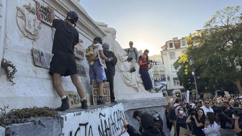 La oleada de protestas, en im�genes