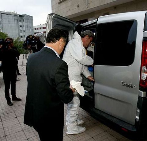 La Polic�a Cient�fica intervino en la investigaci�n del crimen.