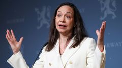 Machado asegura que tiene intencin de volver a Venezuela tras recibir el Nobel de la Paz