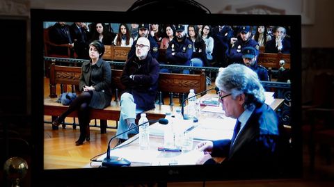 Juicio de apelaci�n del caso Asunta - Alfonso Basterra y Rosario Porto en la sala del Tribunal de Xustiza de Galicia - TSXG