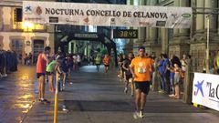Edici�n del 2015 de la carrera pedestre nocturna de Celanova.