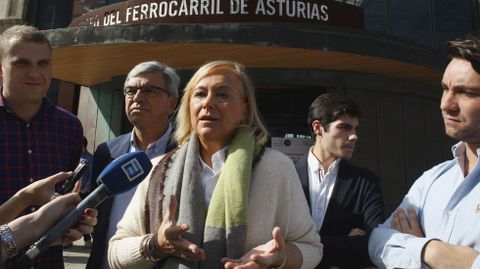 Mercedes Fern�ndez, en Gij�n