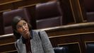 La ministra de Industria, Reyes Maroto durante su intervenci�n en la sesi�n de control al gobierno celebrada en el Congreso. 