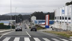 �rea empresarial en Burela, a las afueras del municipio