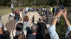 Numerosas personas ?entre ellas, varios profesionales del turismo? asistieron a una jornada de puertas abiertas organizada para mostrar los resultados de las excavaciones de Proendos