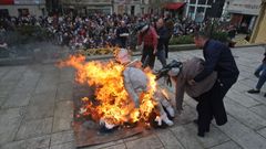 Imgenes del Xoves de Carnaval en Monforte