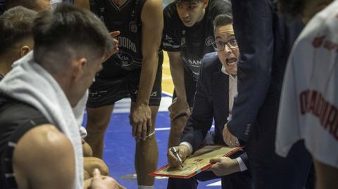 Diego Epifanio, Epi, en el &uacute;ltimo partido frente al B&aacute;squet Coru&ntilde;a