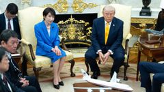 La primera mujer que gobierna Jap�n junto al presidente de EE.UU.