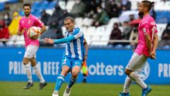 �lex Berganti�os, en un lance del D�por-Talavera de la temporada pasada