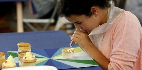 La primera semana del taller de reposter�a de As Cancelas estuvo dedicada a los cupcakes.