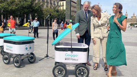 Presentaci�n este lunes en Zaragoza de los robots aut�nomos
