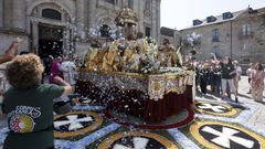 Actos de la Ofrenda do Antigo Reino de Galicia el a�o pasado