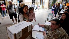 La jornada electoral, en imágenes