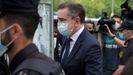 El delegado del Gobierno en Madrid, Jos� Manuel Franco, este mi�rcoles, al salir de los Juzgados